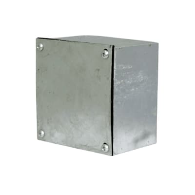 Caja Metalica Galvanizada en Caliente Lisa A11 100X100X65MM1