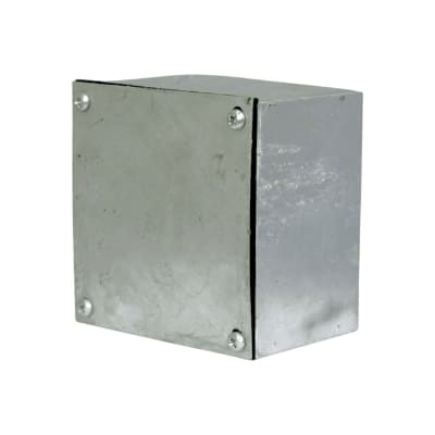 Caja Metalica Galvanizada en Caliente Lisa B22 200X200X100MM1