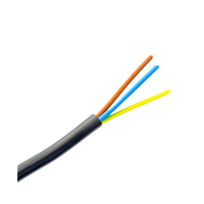 Cordon Flexible 3X0.75MM2 H05VV-F Negro 500V X MT1