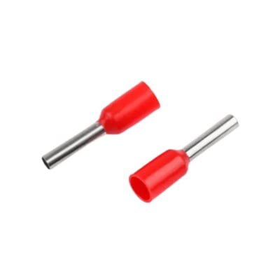 Ferrule 1.0MM (18 AWG) Rojo (100un)1