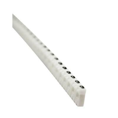 Marca Cable Nº 9 Blanco (0.5 – 1.5 mm2) 30un1