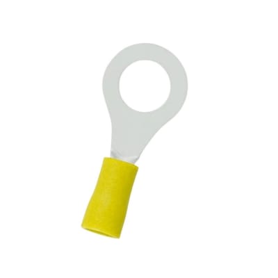 Terminal Ojo Aislado 12-10 AWG Amarillo M10 (100un)1