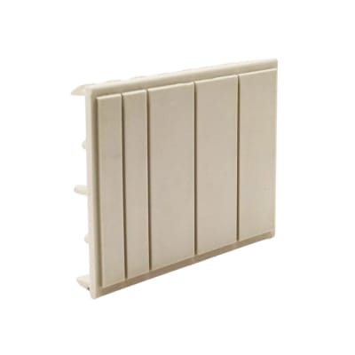 Falso Polo para Gabinete 4 Modulos Color Gris (Ral 7035)1