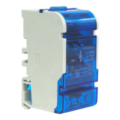 Repartidor Tetrapolar 4 Posic. 125A (Ocupa 2,5 Mod.)1