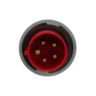 Enchufe Ind. Macho Volante 3P+N+T 16A 380V IP67 - Lexo1