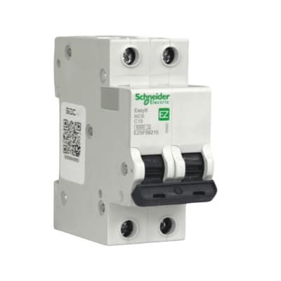 Int. Automatico Schneider EASY9 - 2x10A 6KA C - EZ9F562101