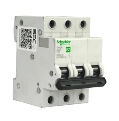 Int. Automatico Schneider EASY9 - 3x10A 6KA C - EZ9F563101
