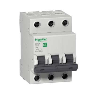 Int. Automatico Schneider EASY9 - 3x16A 6KA C - EZ9F563161