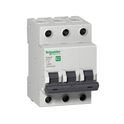 Int. Automatico Schneider EASY9 - 3x25A 6KA C - EZ9F563251