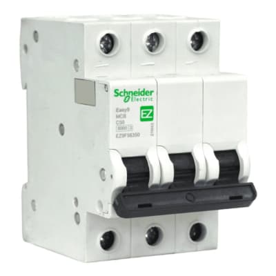 Int. Automatico Schneider EASY9 - 3x50A 6KA C - EZ9F563501