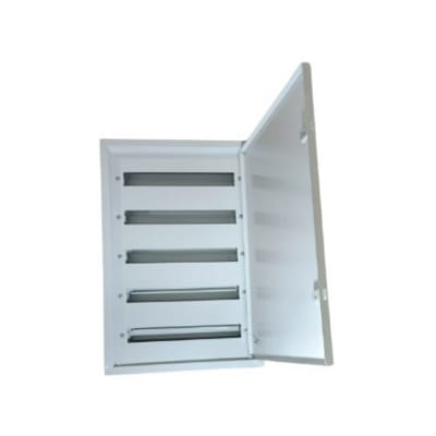 Tablero Metalico Embutido 100 Modulos IP41 Ral70351