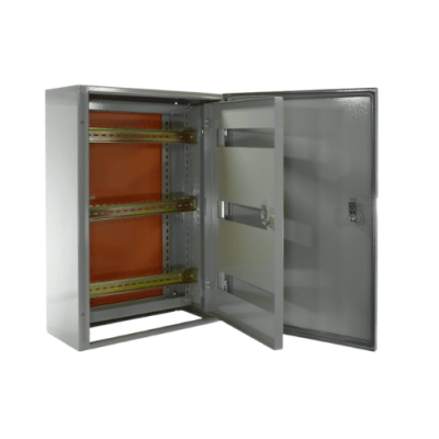 Gabinete Tablero Metalico 700x500x300mm C/Chasis IP65 Ral 70321