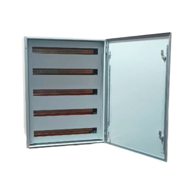 Gabinete Tablero Metalico 800X600X300 C/Chasis 135Mod IP65 RAL 70351