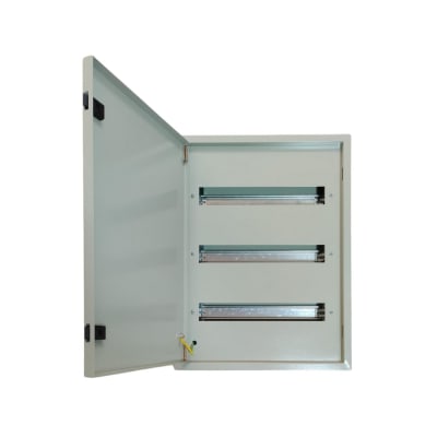 Tablero Metalico Sobrepuesto 54 Modulos IP41 Ral70321