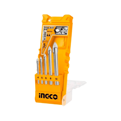 Set Brocas para Vidrio 5 Piezas 4-10mm INGCO AKD70581