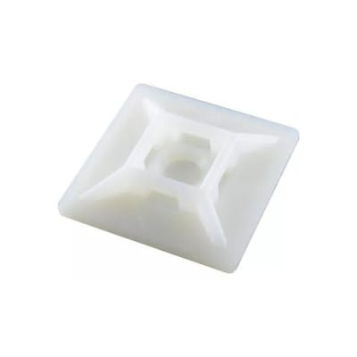 Base Autoadhesiva Caluga Blanca 20x20mm (100 Un)1