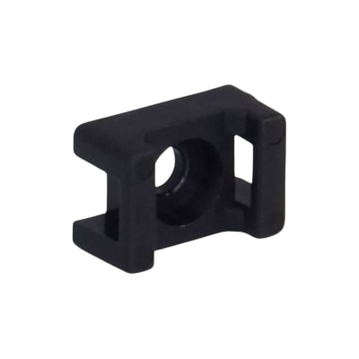Base Atornillable para Amarra Tipo Chilectra Caluga Negra 23x16x9mm (100 Un)1