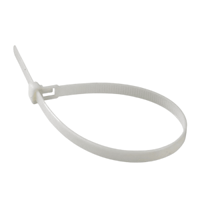 Amarra Plastica Blanca 400x4.8mm (100 Un)1