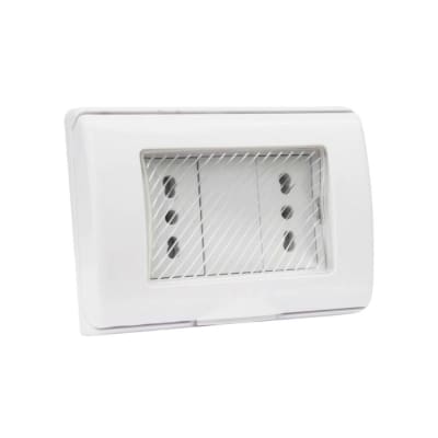 Enchufe Tomacorriente Hidrobox Embutido Doble 10/16A 250V IP55 - Stanford1