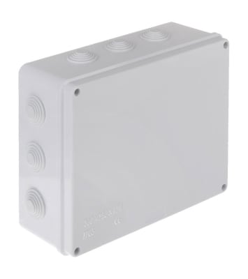 Caja Estanca 300X250X120MM IP65 C/Conos y Cierre C/Tornillos1