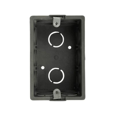 Caja Distribucion C/Oreja Metalica 12E P/Tabique Gris1