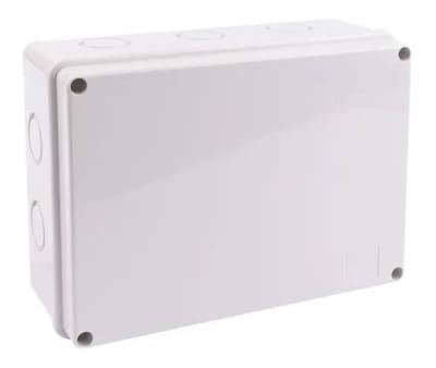 Caja Estanca 300X250X120MM IP65 Lisa y Cierre con Tornillos1