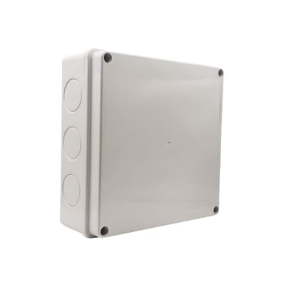 Caja Estanca 200X200X80MM IP65 Lisa y Cierre con Tornillos1