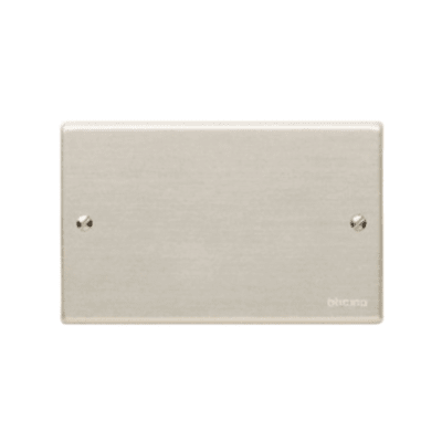 Placa Tapa Ciega Aluminio Oxidal Magic 998 - Bticino1