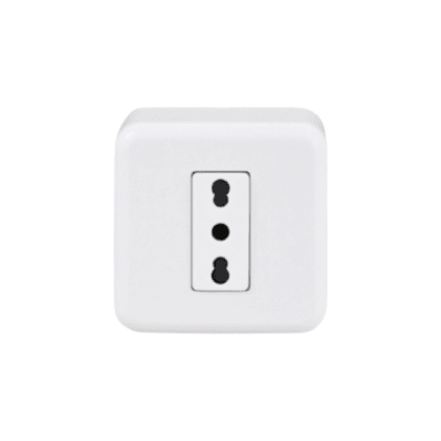 Enchufe Simple Sobrepuesto 2P+T 10/16A - Schneider1