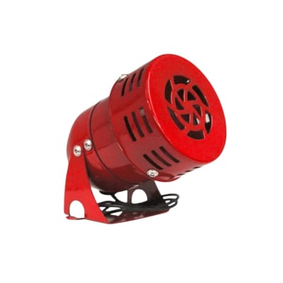 Sirena 100DB 24Vdc Roja1