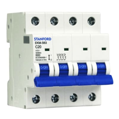 Int. Automatico Stanford 4x20A 6KA Curva C1