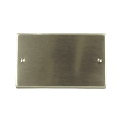 Placa Tapa Ciega Aluminio Oxidal - Scame (Alternativo Magic)