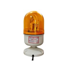 Baliza Amarilla Giratoria 12Vac LTE-1083 - CNC