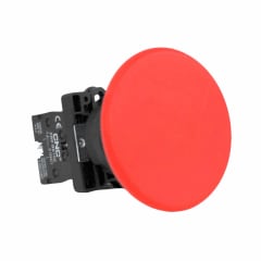 Pulsador Parada de Emergencia Sin Retención 22MM 1NC+1NO Hongo 60MM