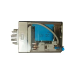 Rele Undecal 11Pines Bobina 12Vdc 3NC + 3NO