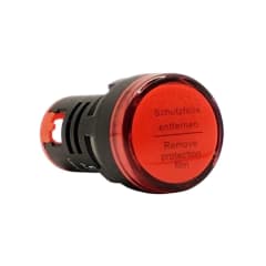 Luz Piloto Led Rojo 24VAC/DC 22mm