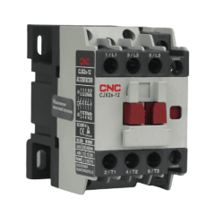 Contactor Trifasico 12A 1NO+1NC Bobina 220V CNC - CJX2s