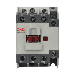 Contactor Trifasico 25A 1NO+1NC Bobina 220V CNC - CJX2s