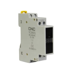 Luz Piloto Voltimetro Riel DIN Monofasico 80-500VAC YCMV1 CNC