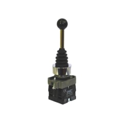 Interruptor Joystick 3 Pos. 1-0-2 220V 10A 2NC LAY5-B2-PA12