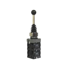 Interruptor Joystick Con Bloqueo 220V 10A 2NO 2NC LAY5-B2-PA14