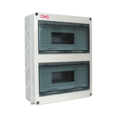 Tablero Exterior Sobrepuesto PVC IP65 24 Polos - CNC