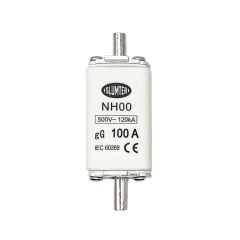 Fusible NH00 100A gG 500Vac 120kA