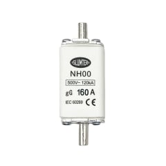 Fusible NH00 160A gG 500Vac 120kA