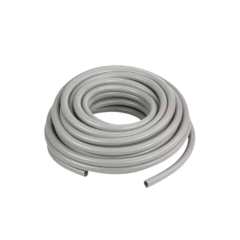 Conduit Flexible Metalico/PVC Gris 32MM Exterior Rollo 30 M