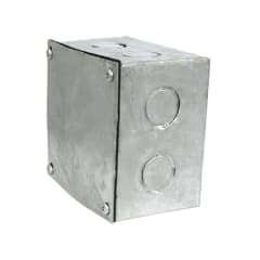 Caja Metalica Galvanizada en Caliente A11 100X100X65MM