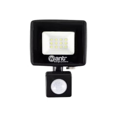 Foco Proyector Led con Sensor 10W 1200LM IP65 6000K - Want