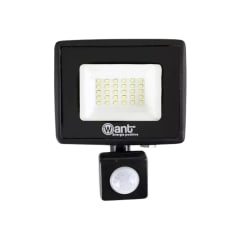 Foco Proyector Led con Sensor 20W 2400LM IP65 6000K  - Want