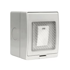 Hidrobox Interperie con Interruptor 9/12 10A 250V IP55 Want