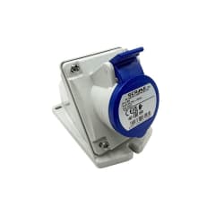 Enchufe Ind. Hembra Sobrepuesta 2P+T 16A 220V IP44 - Scame